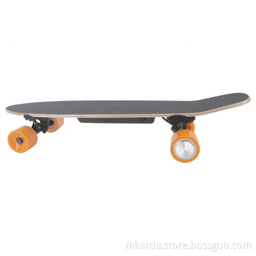 Orange Wheel Mini Fish Electric Skateboard